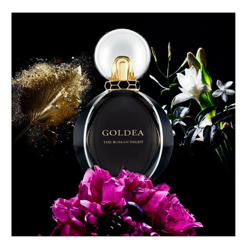 Imagen 3 de 7 de Perfume Dama Bvlgari Goldea The Roman Night 75ml