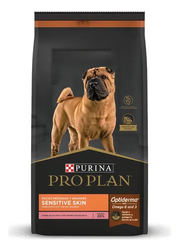 Alimento Pro Plan OptiDerma Sensitive Skin Adult para perro adult...