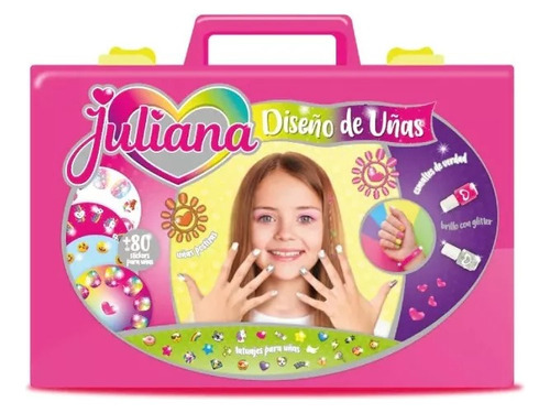 Juliana Jul014 Valija Diseño De Uñas Chica