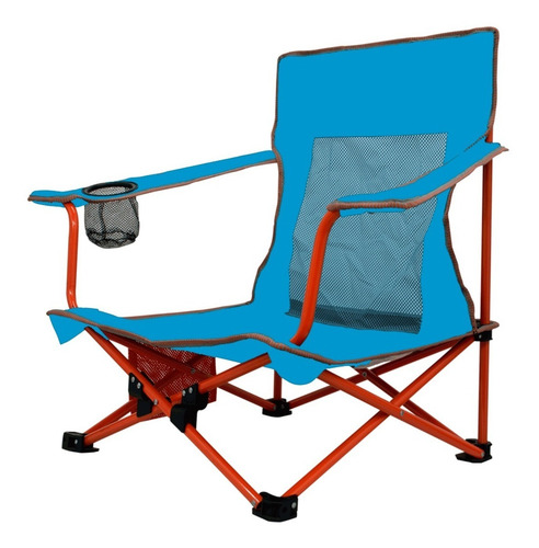 Silla Playera Camping Plegable Grande 120kg Sand Ecology