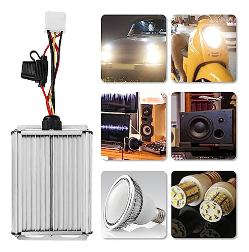 Pack Convertidor Dc-dc 12v 30a Para Equipos De Alto Voltaje