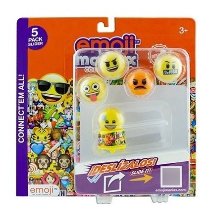 Emoji Maniax Pack 5 Unids, Para Sorpresa Cumpleaños U Otro