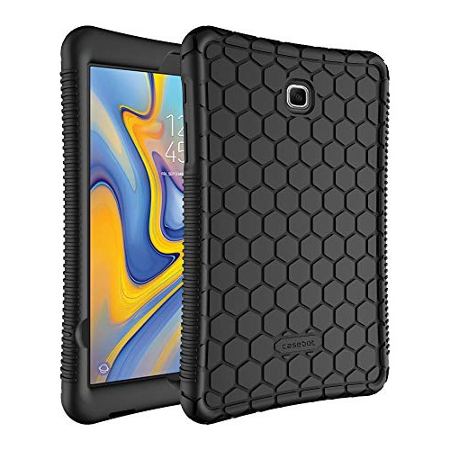 Funda Para Galaxy Tab A 8.0 2018 Model Sm-t387 Negro Sili-02