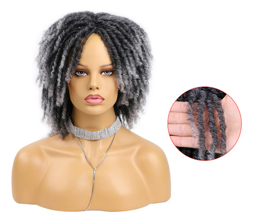 Pelucas Con Rastas Cortas Ajustables Y Transpirables