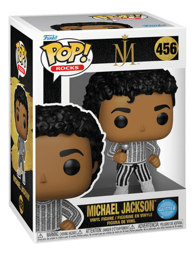 Boneco Funko Pop Michael Jackson Rock With You (glitter) 456