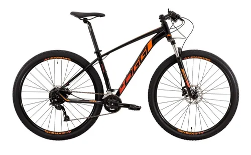 Bicicleta Mtb Aro 29 Oggi Big Wheel 7.0 2022 Preto Laranja