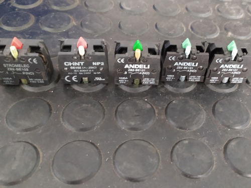 Contacto No Y Nc Para Selector Y Pulsador (5 Piezas) Adeli