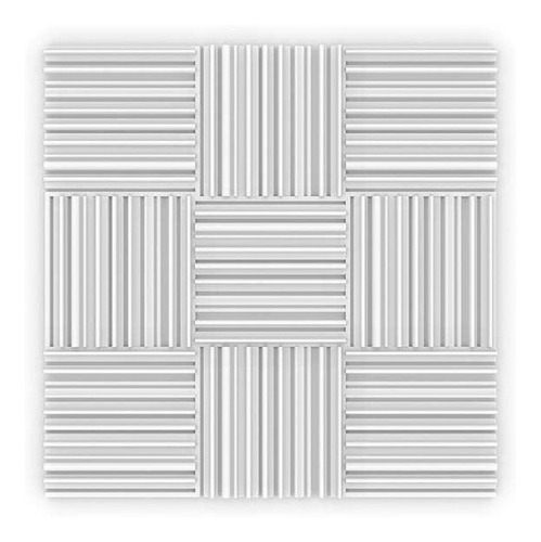 Imagen 5 de 6 de Panel Acústico Premium Blanco Ignifugo - Arabian 50mm