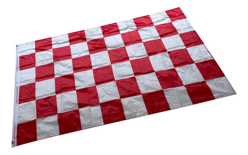 6 Banderas A Cuadros Bandera De Cuadros Roja Y Blanca