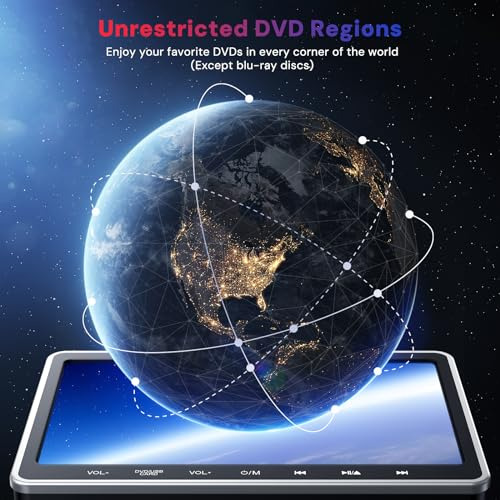 Pack Dvd Player Para Coche 10.1 Con Hdmi Y Usb