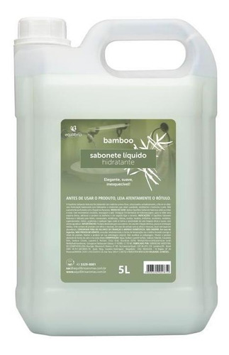 Equilibrio Sabonete Líquido Bamboo 05 L