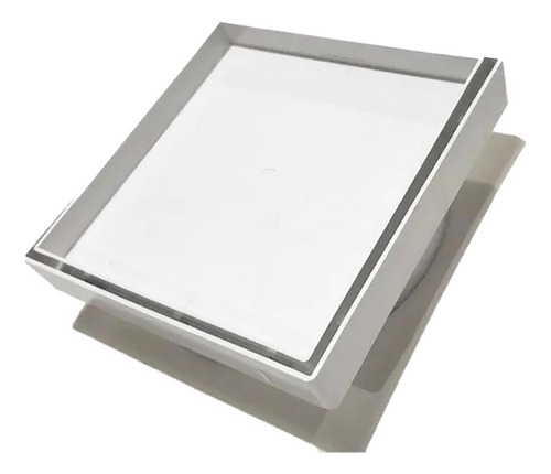 Grelha Invisível 15x15cm Com Cestinha Branco - Reis Inox