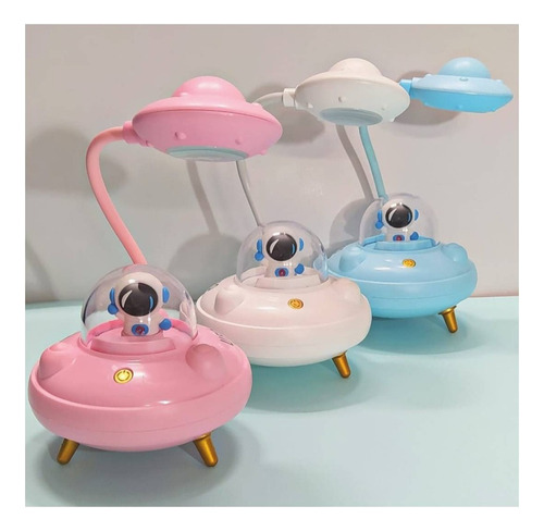 Lámpara De Mesa Escritorio Diseño Ovni