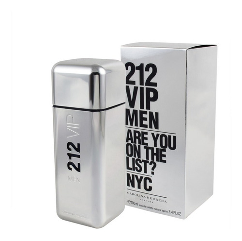 212 Vip Caballero 100 Ml Carolina Herrera Spray - Original