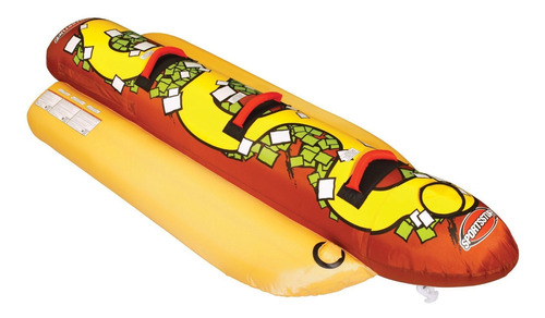 Sportsstuff Hot Dog 3 Rider - Tubo De Remolque