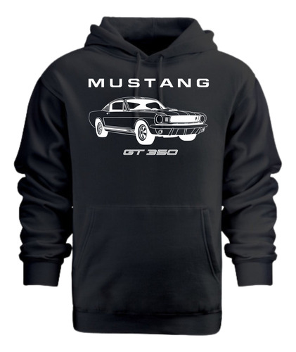 Buzo Ford Mustang Gt 350 Algodon Friza