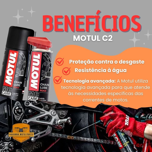 Lubrificante Motul C2 400ml + Escova De Limpeza