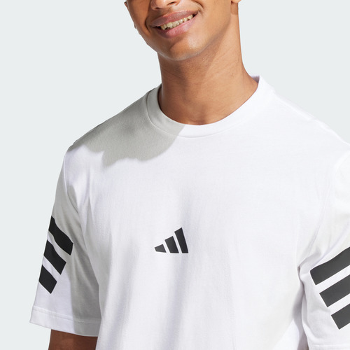 Playera adidas Casual Future Icons Hombre Blanco Jd4880
