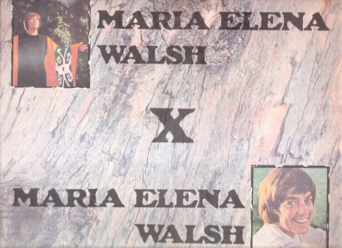 Maria Elena Walsh: Exclusivamente Para Mayores / Vinilo Cbs 