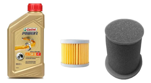 Kit Service Aceite Castrol Filtro Gn En 125 Suzuki El Tala