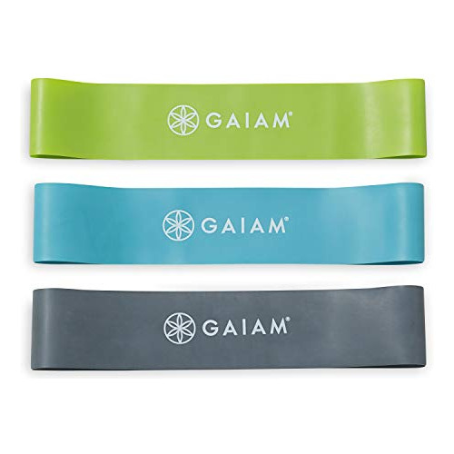 Gaiam Restore Mini Band Kit, Juego De 3, Bandas De Resistenc