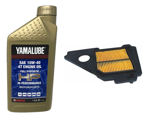 Kit De Mantención Yamalube Full Sintetico 10w40 Ybr-125z