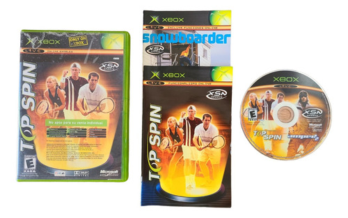 Top Spin & Amped 2 Xbox Clásico  (Reacondicionado)