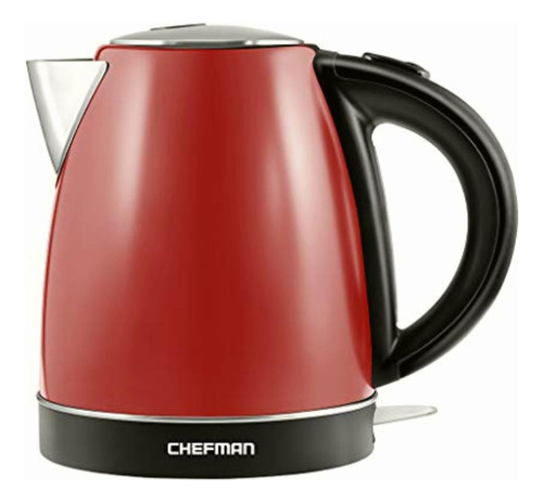 Chefman | Tetera De Acero Inoxidable | Hervidor Eléctrico