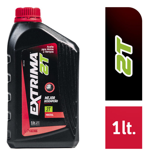 Lubricante Mineral Extrima 2t Moto 1lt.