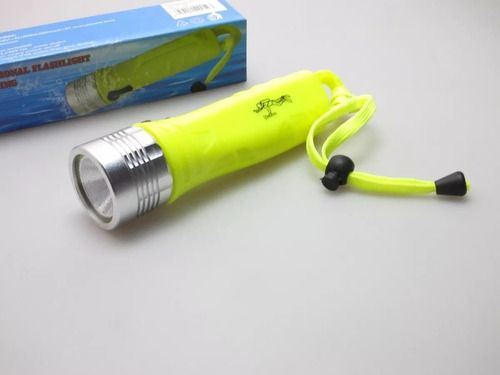 Lanterna De Mergulho Até 25 Metros Led Cree Q5 180 Lumens