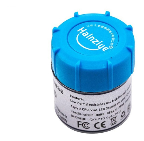 Imagen 2 de 6 de Pasta Térmica Gris 25g Hy510