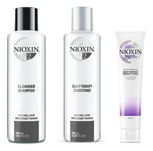 Pack Nioxin:sh Cleneaser N°2+aco Revital N°2+ Mask Deep Prot