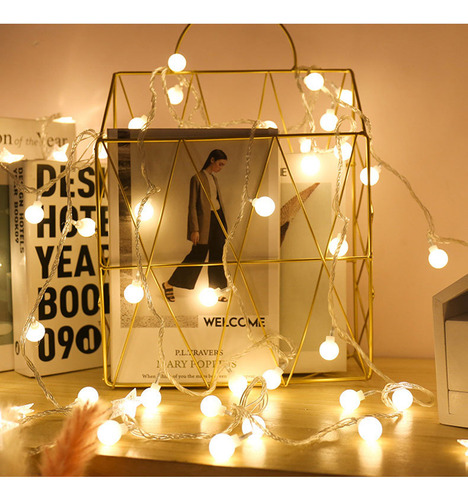 Lámpara De Cuerda Usb Decorativa Para Fiestas Navideñas.ca