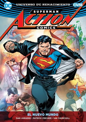 Action Comics Vol 4 El Nuevo Mundo Ovni Press Argentina