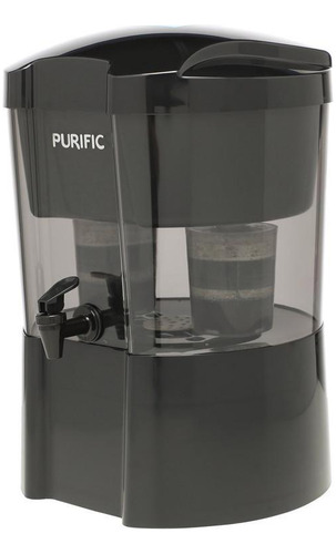 Purificador De Água Purific 10 Refil Camadas - Fumê 10l
