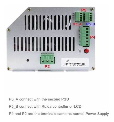 Fuente De Poder Laser 80w Z80 Iso 9001 Reci Badur