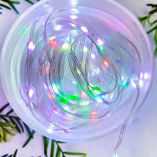 Y Cadena De Luces De Arcoíris Para Exteriores Cadena De