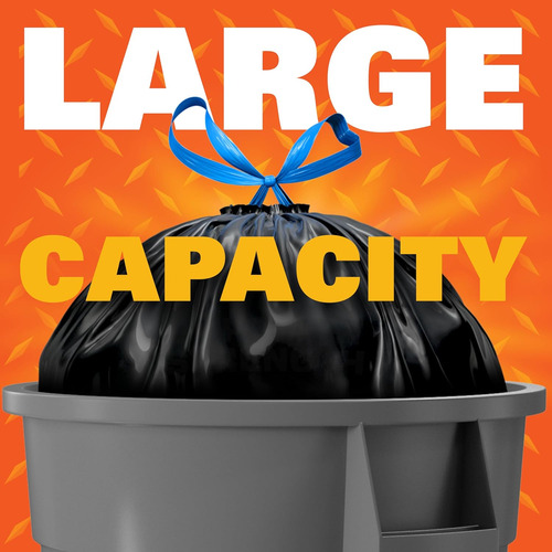 Bolsas De Basura Grandes Y Fuertes, 33 Galones, 48 Unidades