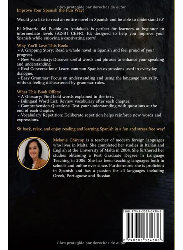 Libro El Misterio Del Pueblo En Andalucía: For Upper