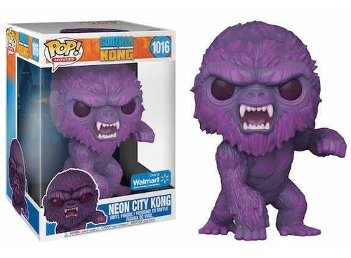 Funco Pop Godzila Vs Kong Neon City Kong Exclusivo