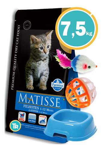 Imagen 1 de 5 de Ración Matisse Gato Kitten + Obsequio Y Envío Gratis