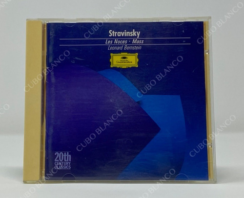 Stravinsky - Les Noces / Mass Cd 1988