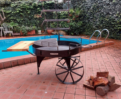 Fogonero Asador Parrillon Lacar Kutral 1mt De Diámetro
