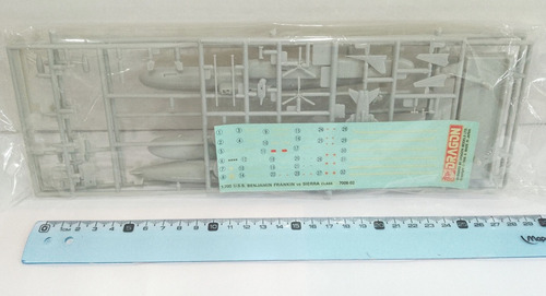 Submarinos Uss Franklin Y Sierra Class Soviet - Dragon 1/700