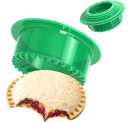 ~? Yumkt 5 Pcs Sandwich Cutter Sealer Cookie Bread Pancake M