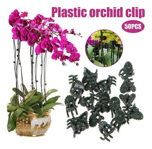 Clip De Fijación Para Jardinería, Clip De Plástico Para Inje