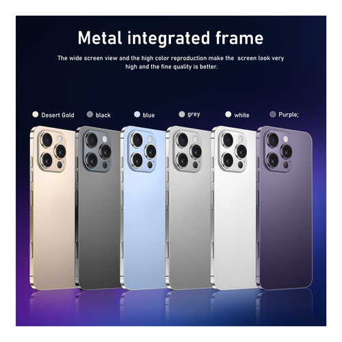 Teléfono Inteligente Android Barato I16 Pro Max 8gb+256gb
