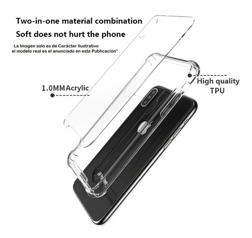 Funda Protector Acrilico / Acrigel Para Samsung A52 + Mica