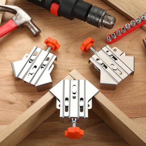 2pz Pinza De Esquina Multiusos Acero Inoxidable 90 Grados