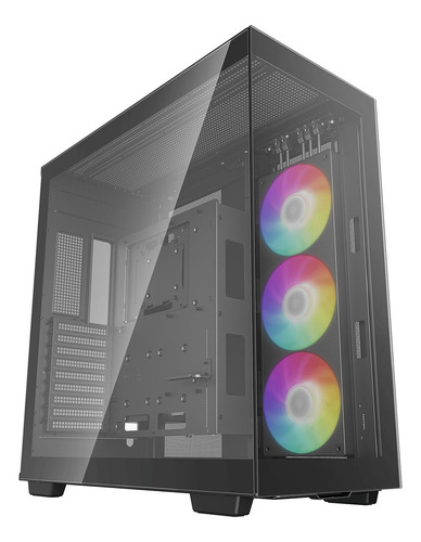 Gabinete Gamer Deepcool Ch780 Negro Con Vidrio Templado Nnet